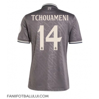 Real Madrid Aurelien Tchouameni #14 Tricou Fotbal Replică 2024-25 Barbati Treilea